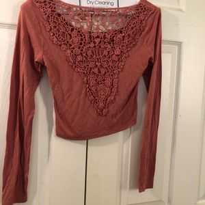 Knit top (back view shown) Adult XS